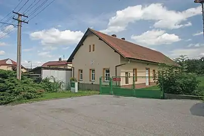 Hošťalovice : la mairie.