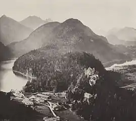 Hohenschwangau en 1857