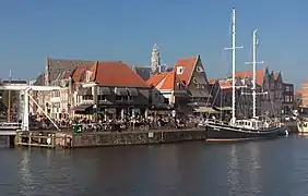 Vue sur l'Oude Doelenkade