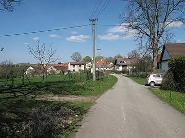 Rue de Dolní Kněžeklady.