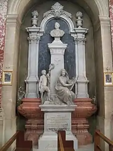 Tombeau d'Isidore Moricelly, chapelle de l'hôtel-Dieu de Carpentras.