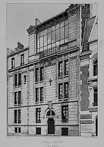 No 61 : hôtel d'artiste.