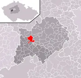 Localisation de Hředle