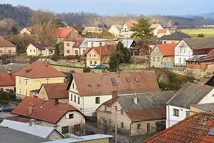 Vue du centre-ville.
