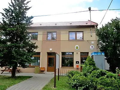 Hruška  : la mairie.