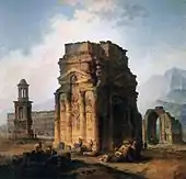 L'Arc de triomphe et le Théâtre d'Orange (1786)