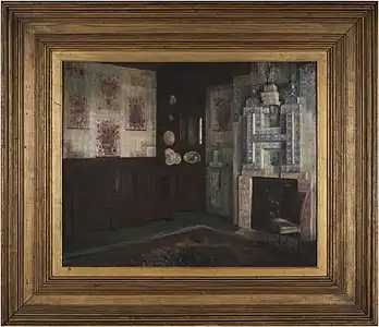 Georges-Victor Hugo, La Salle à manger à Hauteville House, Paris, maison de Victor Hugo.