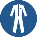 M010 – Protection obligatoire du corps (vêtements de protection)