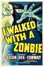 Affiche du film Vaudou (I Walked with a Zombie, 1943)