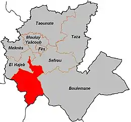 Carte de la circonscription.