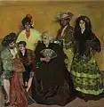 La Famille du torero gitan (1902-1903), par Ignacio Zuloaga.
