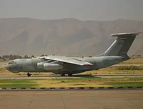 Un Illiouchine Il-76 semblable à celui qui s'est écrasé