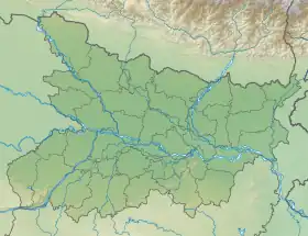 Voir sur la carte topographique du Bihar