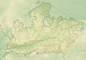 Voir sur la carte topographique du Madhya Pradesh