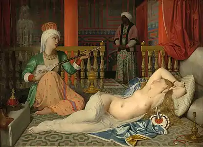 Ingres : L'Odalisque à l'esclave, 1839-1840