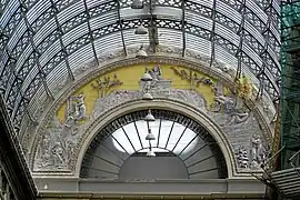 Voûte de l'une des branches.