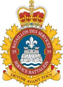 Image illustrative de l’article 35e Bataillon des services