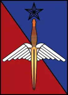Insigne d'épaule droite de la Brigade des Forces spéciales.