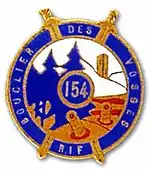 Insigne du 154e RIF.