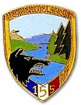 Insigne du 155e RIF.