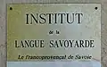 Institut de la Langue Savoyarde (ILS)