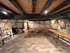 Pièce principale de la ferme.