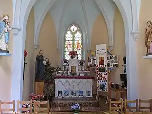 Intérieur de l'Eglise.