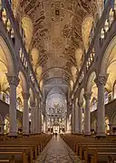 Intérieur de la basilique. Avril 2022.