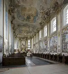 Intérieur de l'église Saint-Gerlac.