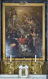 La lapidation de saint Étienne  Cathédrale Saint-Just Narbonne