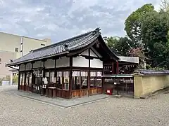 Vue de l'ombre du bâtiment
