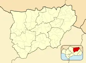 Voir sur la carte administrative de province de Jaén