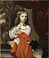 Jacob van Loo, Jeune Garçon au chien.