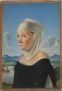 Portrait d'une religieuse ?(1485-1495)Metropolitan Museum.