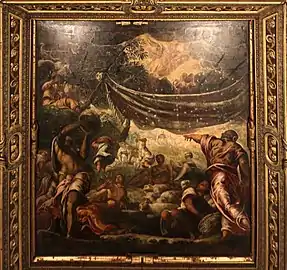 Tintoret, La chute de la Manne, Scuola Grande de San Rocco, Venise