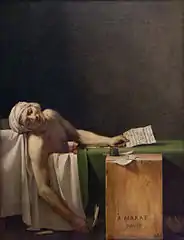 David, la Mort de Marat