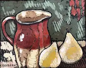 Pichet et Poires (1994). (33&nbsp;×&nbsp;41&nbsp;cm)