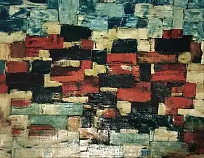 Le port de pêche de Tipaza(1960). (52&nbsp;×&nbsp;78&nbsp;cm)