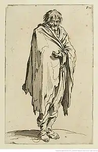 no&nbsp;12 : Le mendiant à la tête découverte et aux pieds nus