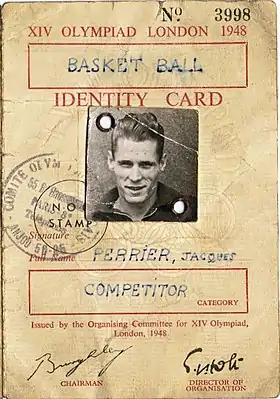 Image illustrative de l’article Jacques Perrier (basket-ball)