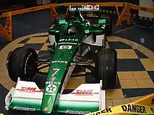 Photo de la Jaguar R1 d'Irvine