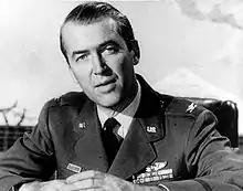 Le colonel de l'USAAF James Stewart.