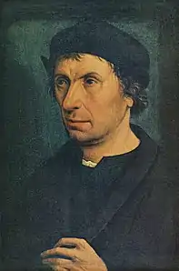 Portrait d'un homme (vers 1505), 32 × 31 cm, Germanisches Nationalmuseum, Nuremberg.