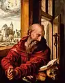 Jan Sanders van Hemessen, Saint Jérôme, h/p, XVIe siècle