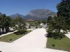 Jardin de ville du Château de Sassenage