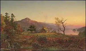 Fisherman's House, Greenwood Lake (New Jersey), Jasper Francis Crospey, 1877.