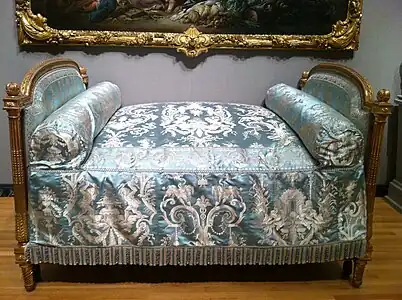 Lit en niche (1787), musée des beaux-arts de Boston.