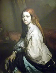 Pauline Ono en déshabillé, 1843-1844.