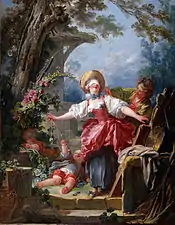 Jean-Honoré Fragonard, Le Colin-Maillard (1750-1752)