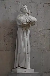 Saint François d’Assise (1892), Lyon, primatiale Saint-Jean.